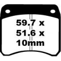 EBC Brakes Double-H Sintered Superbike Brake Pads Front - FA16HH EBC Brakes Double-H Sintered Superbike Brake Pads Front - FA16HH